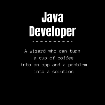 Artwork thumbnail, Java developer, programmer by TeePassion