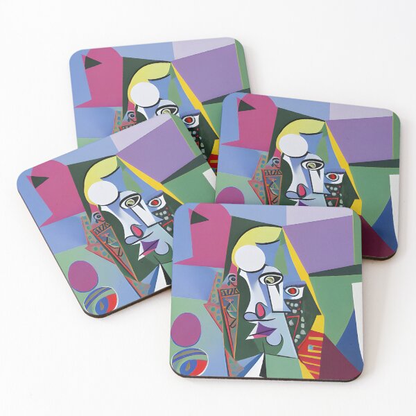 Item preview, Cubism Abstract Portrait designed and sold by syncscollective.