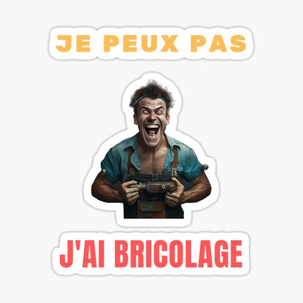 Vista previa del artículo con la obra « Humor de bricolaje», diseñado y vendido por NithaelDesign.
