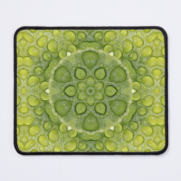 Item preview, Water Droplets on a Green Leaf Kaleidoscope pattern 1 designed and sold by Swabcraft.