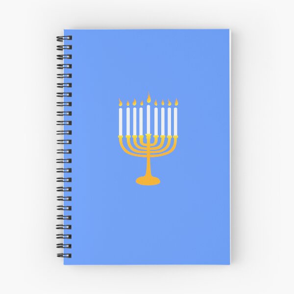 Item preview, Hanukkiah Menorah Illustration Sticker designed and sold by MorahFish.