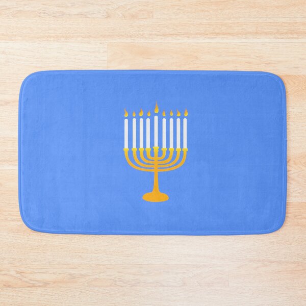 Item preview, Hanukkiah Menorah Illustration Sticker designed and sold by MorahFish.