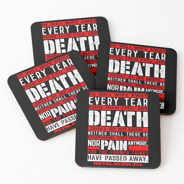 Item preview, Death Shall Be No More - Revelation 21:4 designed and sold by plushism.