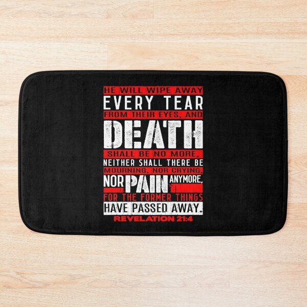 Item preview, Death Shall Be No More - Revelation 21:4 designed and sold by plushism.