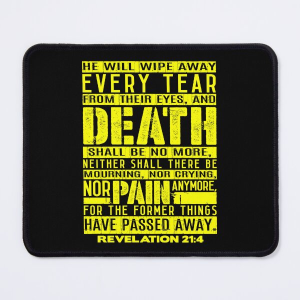Item preview, Death Shall Be No More - Revelation 21:4 designed and sold by plushism.
