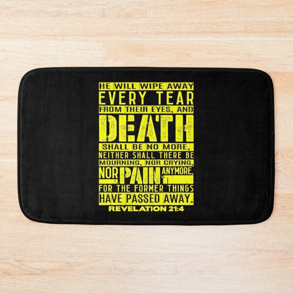 Item preview, Death Shall Be No More - Revelation 21:4 designed and sold by plushism.