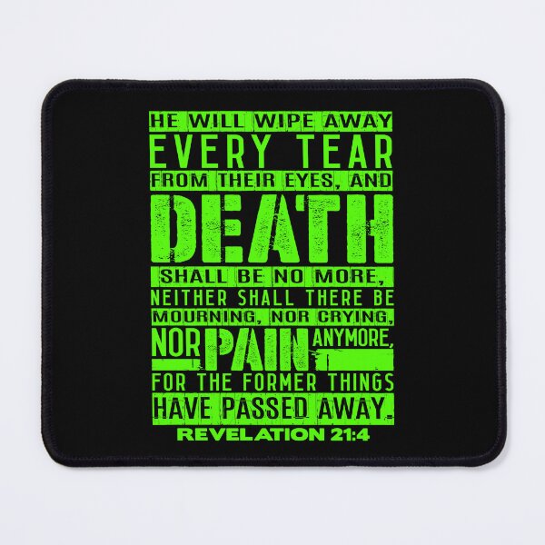 Item preview, Death Shall Be No More - Revelation 21:4 designed and sold by plushism.