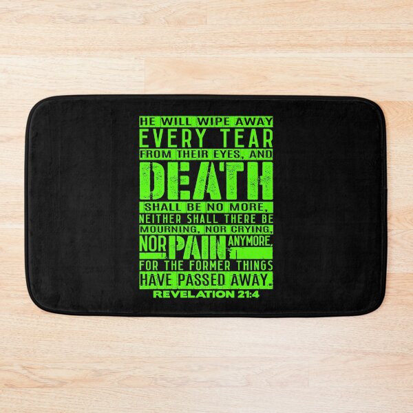 Item preview, Death Shall Be No More - Revelation 21:4 designed and sold by plushism.