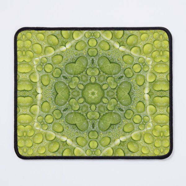 Item preview, Water Droplets on a Green Leaf Kaleidoscope pattern 4 designed and sold by Swabcraft.