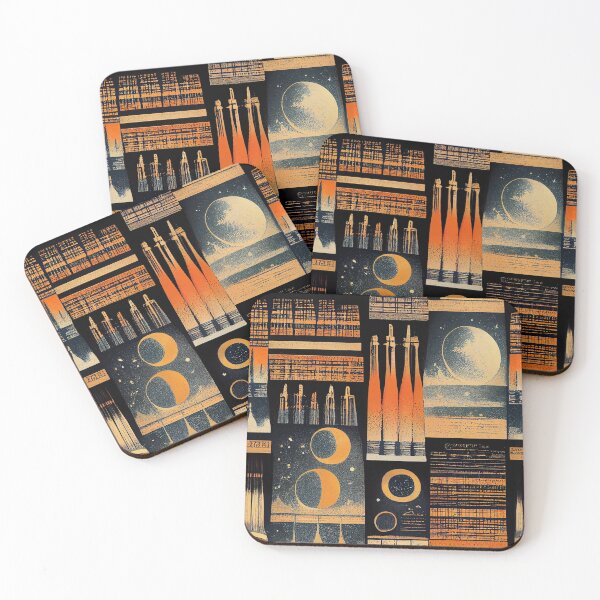Item preview, Vintage retro astronomy illustration  designed and sold by YeKnot.