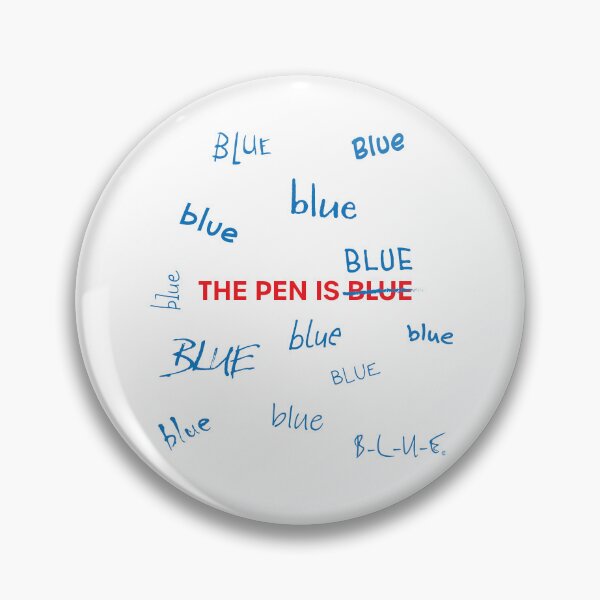 Item preview, The Pen Is Blue designed and sold by CuriousCurios.