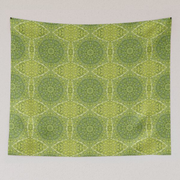 Item preview, Water Droplets on a Green Leaf Kaleidoscope pattern 5 designed and sold by Swabcraft.