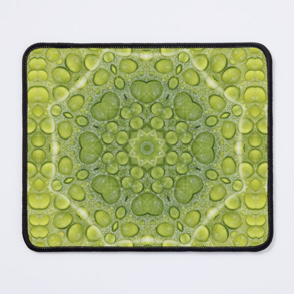Item preview, Water Droplets on a Green Leaf Kaleidoscope pattern 6 designed and sold by Swabcraft.