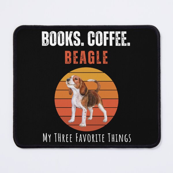 Item preview, Books,Coffee, Beagle - My Three Favorite Things designed and sold by So Witcasm ?.