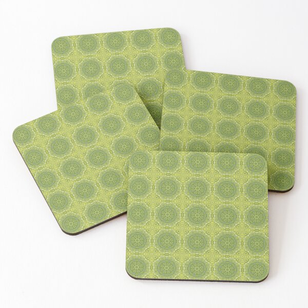 Item preview, Water Droplets on a Green Leaf Kaleidoscope pattern 6 designed and sold by Swabcraft.