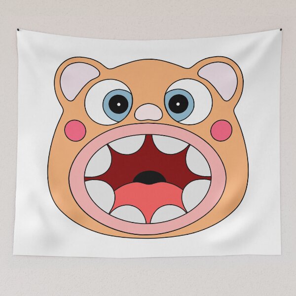 Item preview, Funny Animal Open Mouth with Teeth for Dentist, Cute Healthy Smile for Children designed and sold by panfilka.