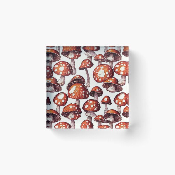 Item preview, Mushroom World Print #6 designed and sold by FenixRiver.