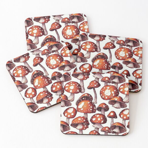 Item preview, Mushroom World Print #6 designed and sold by FenixRiver.