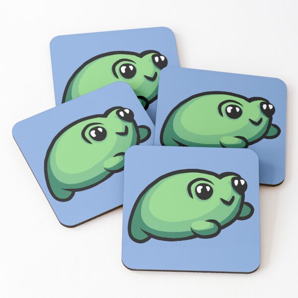 Item preview, Pocket Frog Cute Illustration Cartoon Round Frog designed and sold by LostlightDesign.