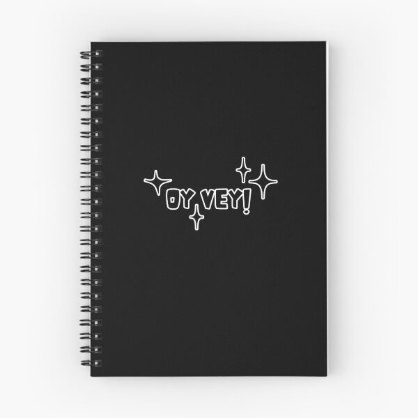 Item preview, Oy Vey with Stars | Black & White designed and sold by MorahFish.