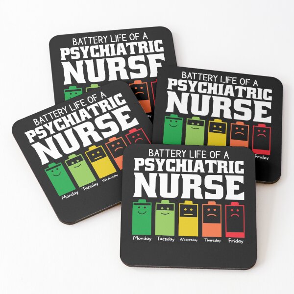Item preview, Battery Life Of A Psychiatric Nurse designed and sold by wittyshop.