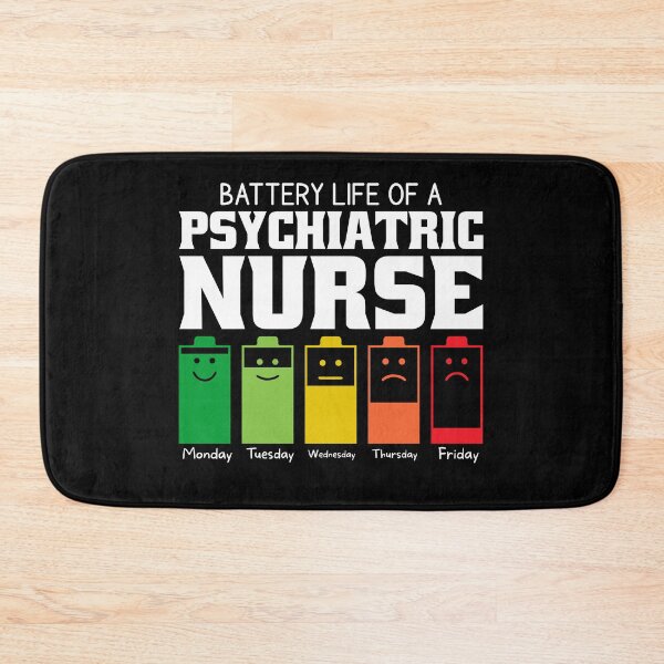 Item preview, Battery Life Of A Psychiatric Nurse designed and sold by wittyshop.