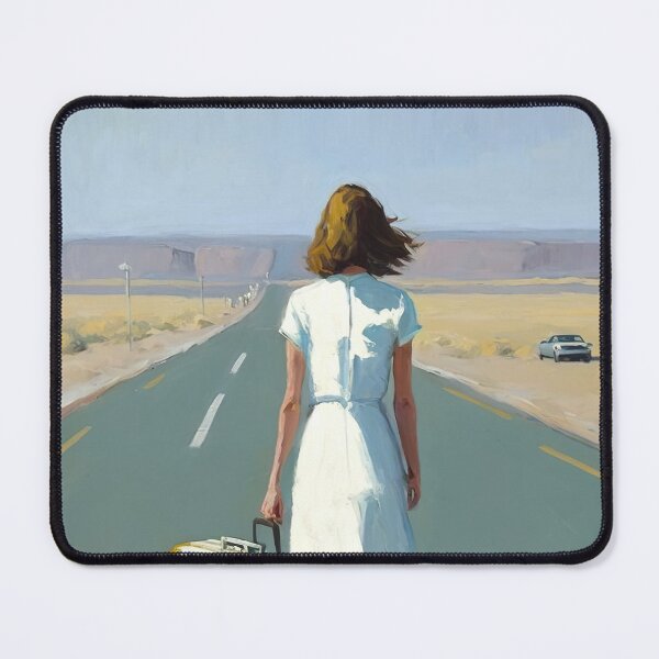 Item preview, Wandering girl , vintage art designed and sold by Lonesomefolk.