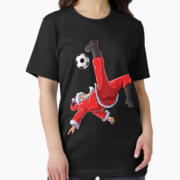 Item preview, Santa Soccer Shirt Bicycle Kick Santa Claus Funny Xmas Sport Gifts designed and sold by LiqueGifts.