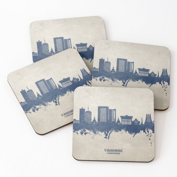Item preview, Yaoundé Cameroon Skyline designed and sold by ArtPrints.