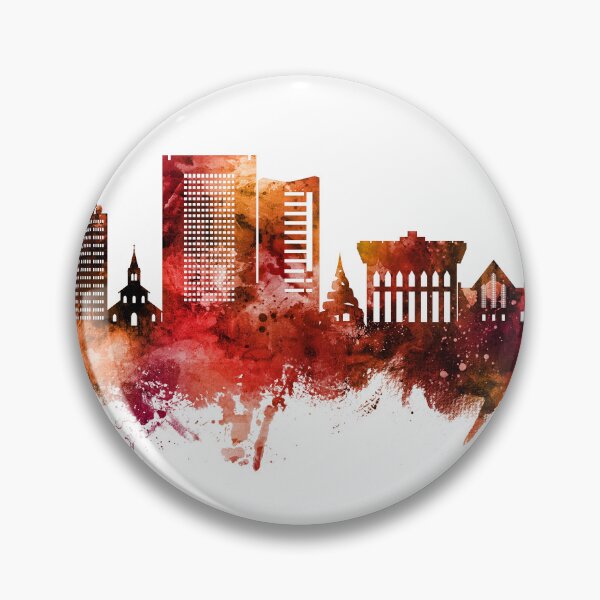 Item preview, Yaoundé Cameroon Skyline designed and sold by ArtPrints.