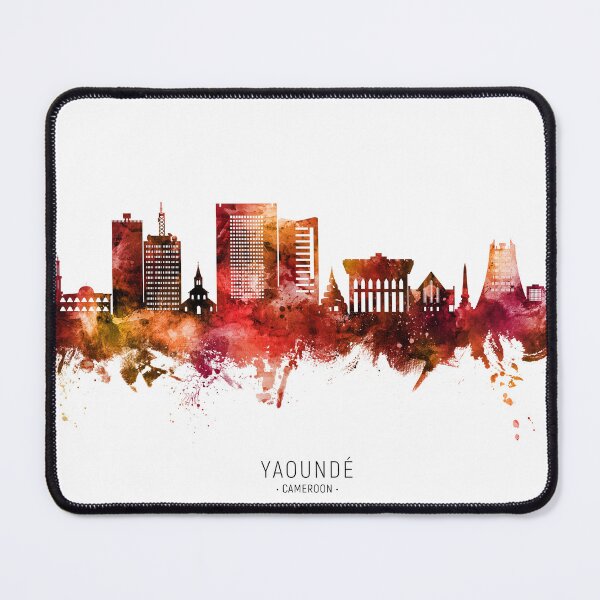 Item preview, Yaoundé Cameroon Skyline designed and sold by ArtPrints.