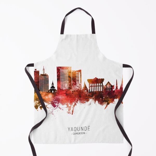 Item preview, Yaoundé Cameroon Skyline designed and sold by ArtPrints.