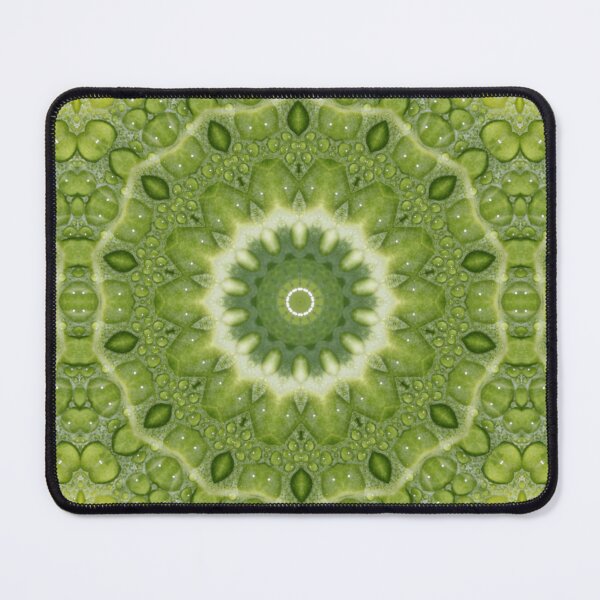 Item preview, Water Droplets on a Green Leaf Kaleidoscope pattern 11 designed and sold by Swabcraft.
