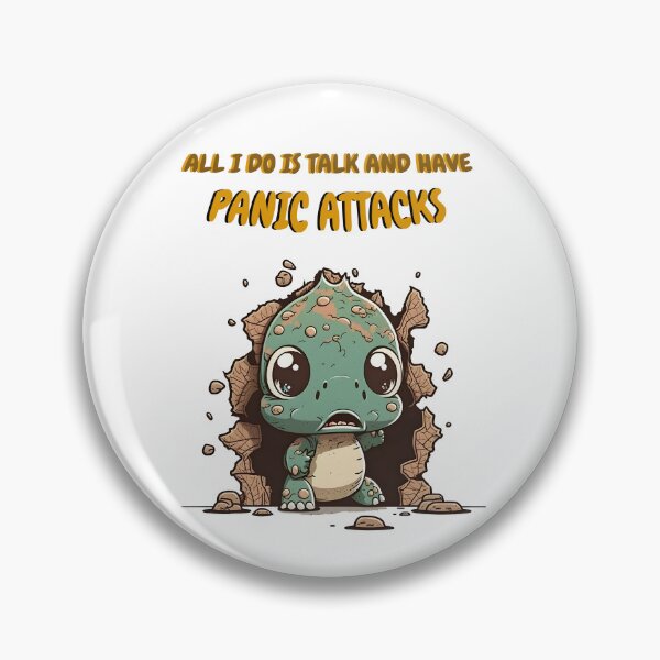Item preview, All I do is talk and have panic attacks designed and sold by Brushpalette888.