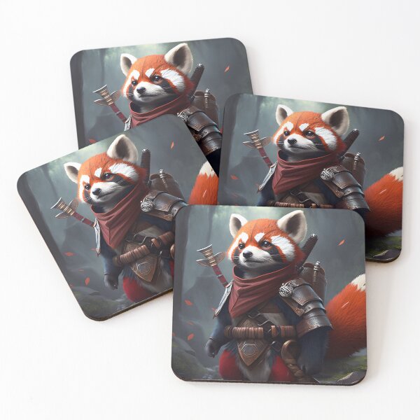 Item preview, The Wandering Guardian: A Red Panda's Tale designed and sold by aiartdirection.