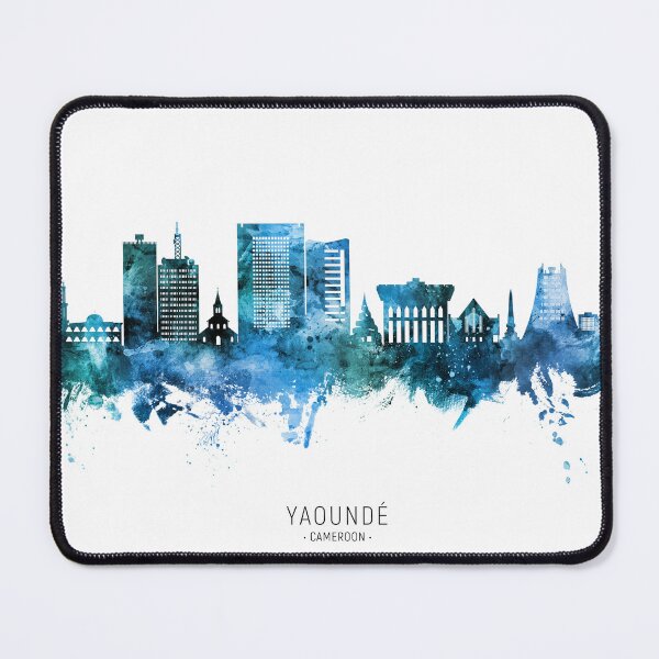 Item preview, Yaoundé Cameroon Skyline designed and sold by ArtPrints.