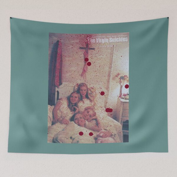Item preview, Las vírgenes suicidas Impresión salpicada de sangre designed and sold by HarrietTurnbull.