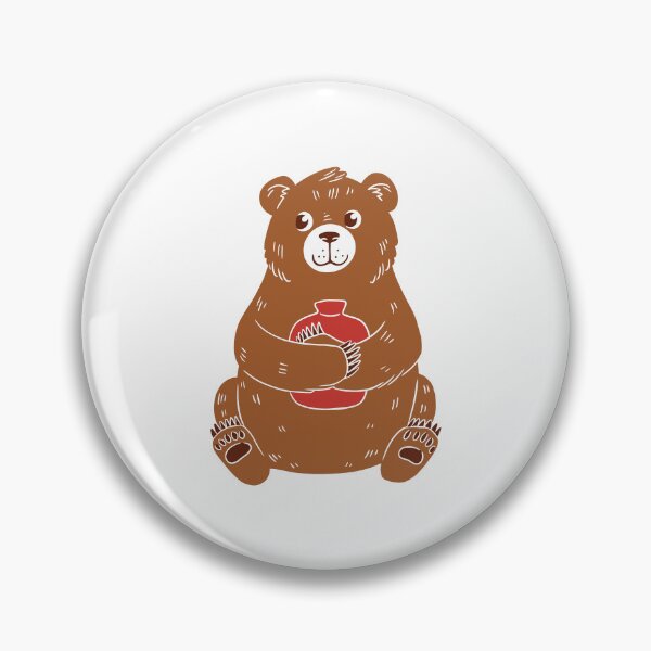 Item preview, Bear with hot water bottle designed and sold by DerSenat.