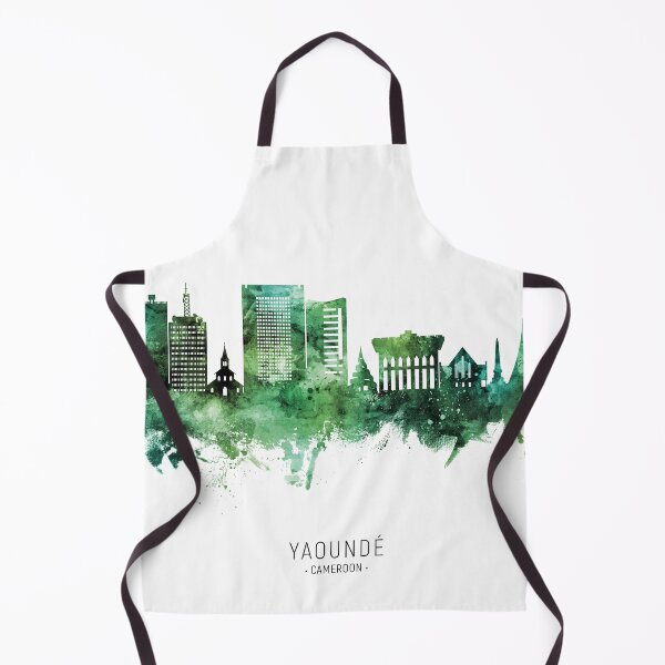 Item preview, Yaoundé Cameroon Skyline designed and sold by ArtPrints.