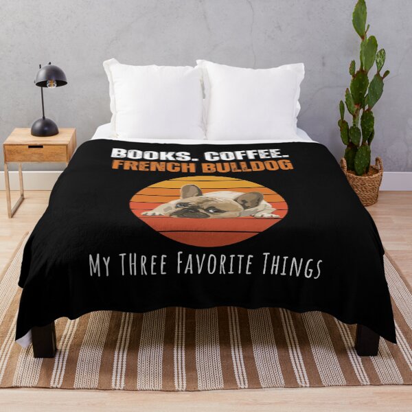 Item preview, Books,Coffee, French Bulldog- My Three Favorite Things designed and sold by So Witcasm ?.