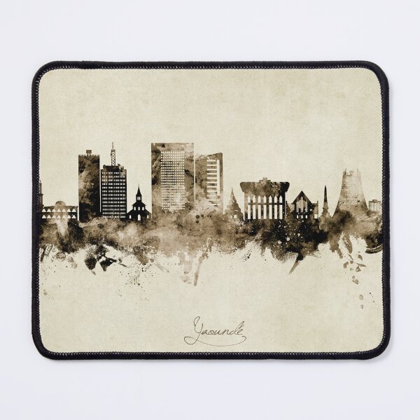 Item preview, Yaoundé Cameroon Skyline designed and sold by ArtPrints.