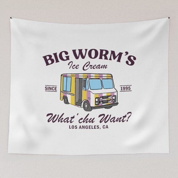 Item preview, Big Worms Ice Cream designed and sold by Nikcylaki.