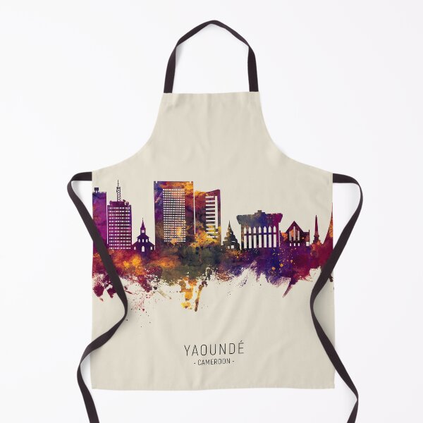 Item preview, Yaoundé Cameroon Skyline designed and sold by ArtPrints.