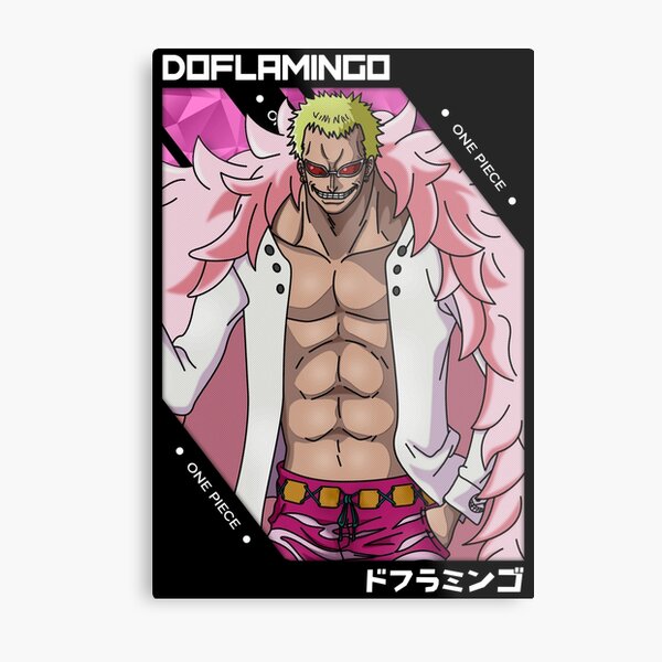 Tableau One Piece Doflamingo au rire cruel • Tabloide