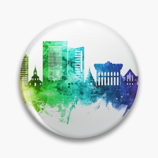 Item preview, Yaoundé Cameroon Skyline designed and sold by ArtPrints.