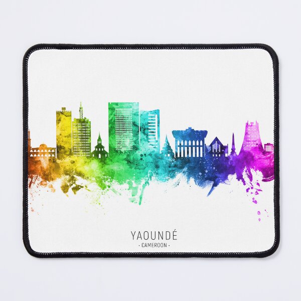 Item preview, Yaoundé Cameroon Skyline designed and sold by ArtPrints.