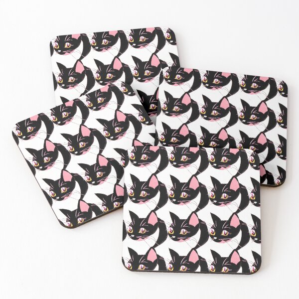 Item preview,  Black Cat With Flowers Essential pattern designed and sold by PRINYOS.