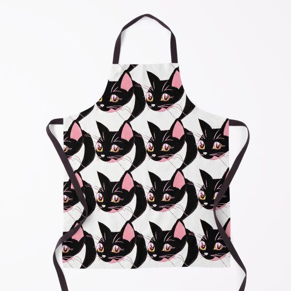 Item preview, Black Cat With Flowers Essential pattern designed and sold by PRINYOS.