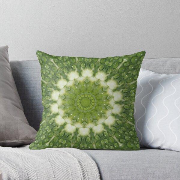 Item preview, Water Droplets on a Green Leaf Kaleidoscope pattern 15 designed and sold by Swabcraft.