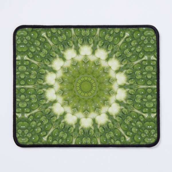 Item preview, Water Droplets on a Green Leaf Kaleidoscope pattern 15 designed and sold by Swabcraft.